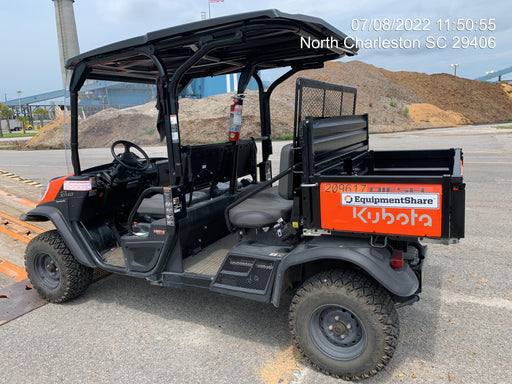 2022 Kubota RTV-X1140W-H Plastic Canopy, Windshield Acrylic Clear, LED Strobe Light, Wire Harness Kit, Back up Alarm