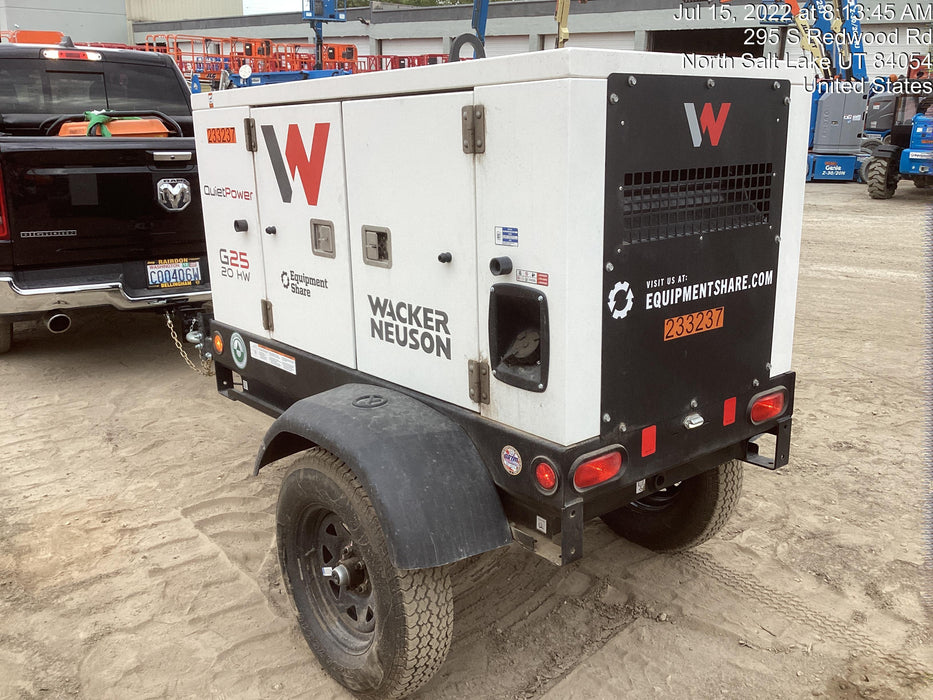 2022 WACKER NEUSON G25