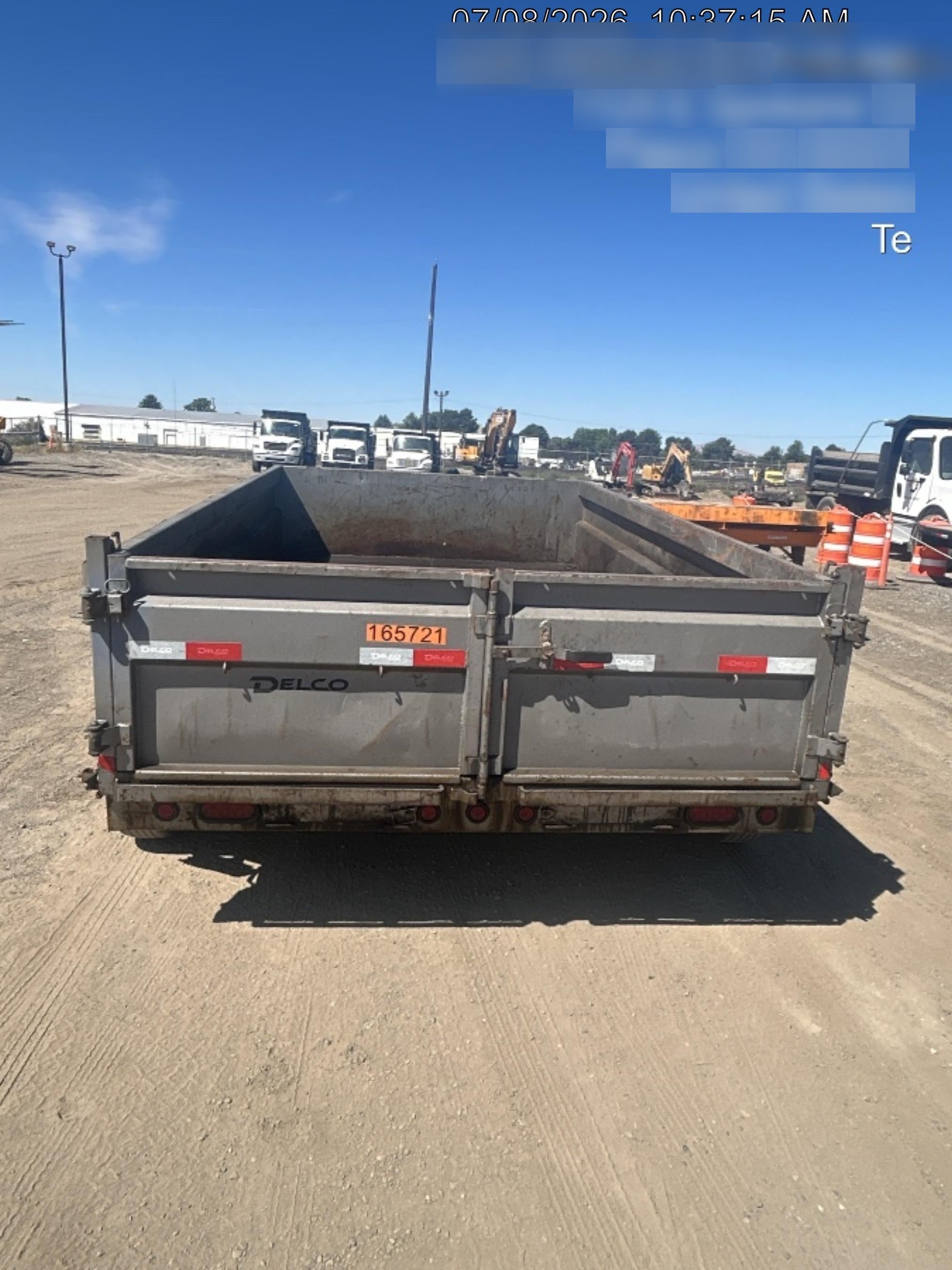 2021 DIAMOND C TRAILERS D812A72W