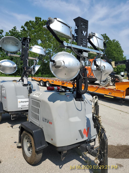 2019 Wacker Neuson LTV6L-MH Wacker Neuson LTV6L Mobile Light Tower w/Fuel Level Sensor Installed