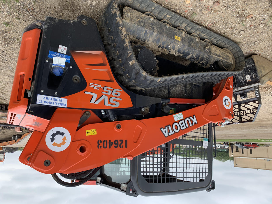 2020 Kubota SVL95-2S Open ROPS, Tier 4 Kubota Engine, Quick Coupler