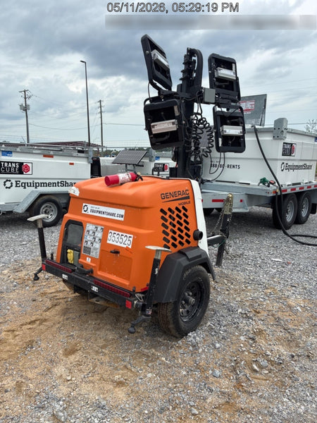 2023 Generac MLT2 Diesel, Flex Switch 120V Input, Powerzone Controller, (4) 320W LED Lights, 4kW Generator, 39.9 Gal Fuel Tank, 2" Ball, T3