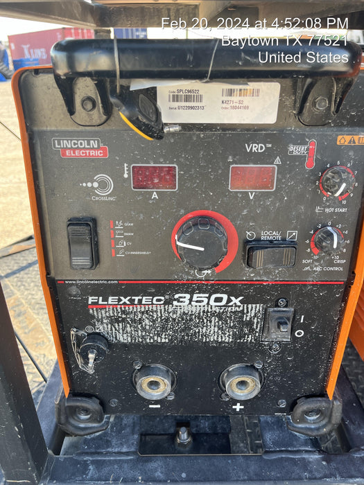 2022 LINCOLN ELECTRIC FLEXTEC 350X