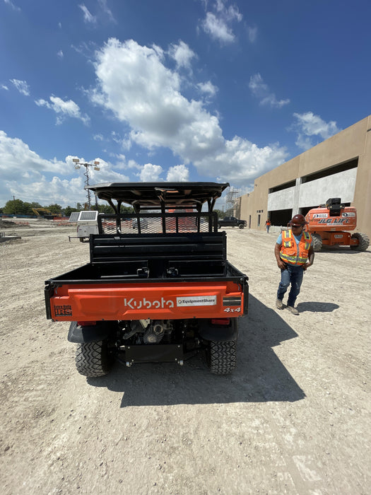 2021 Kubota RTV-X1140W-H Plastic Canopy, Windshield Acrylic Clear, LED Strobe Light, Wire Harness Kit, Back up Alarm