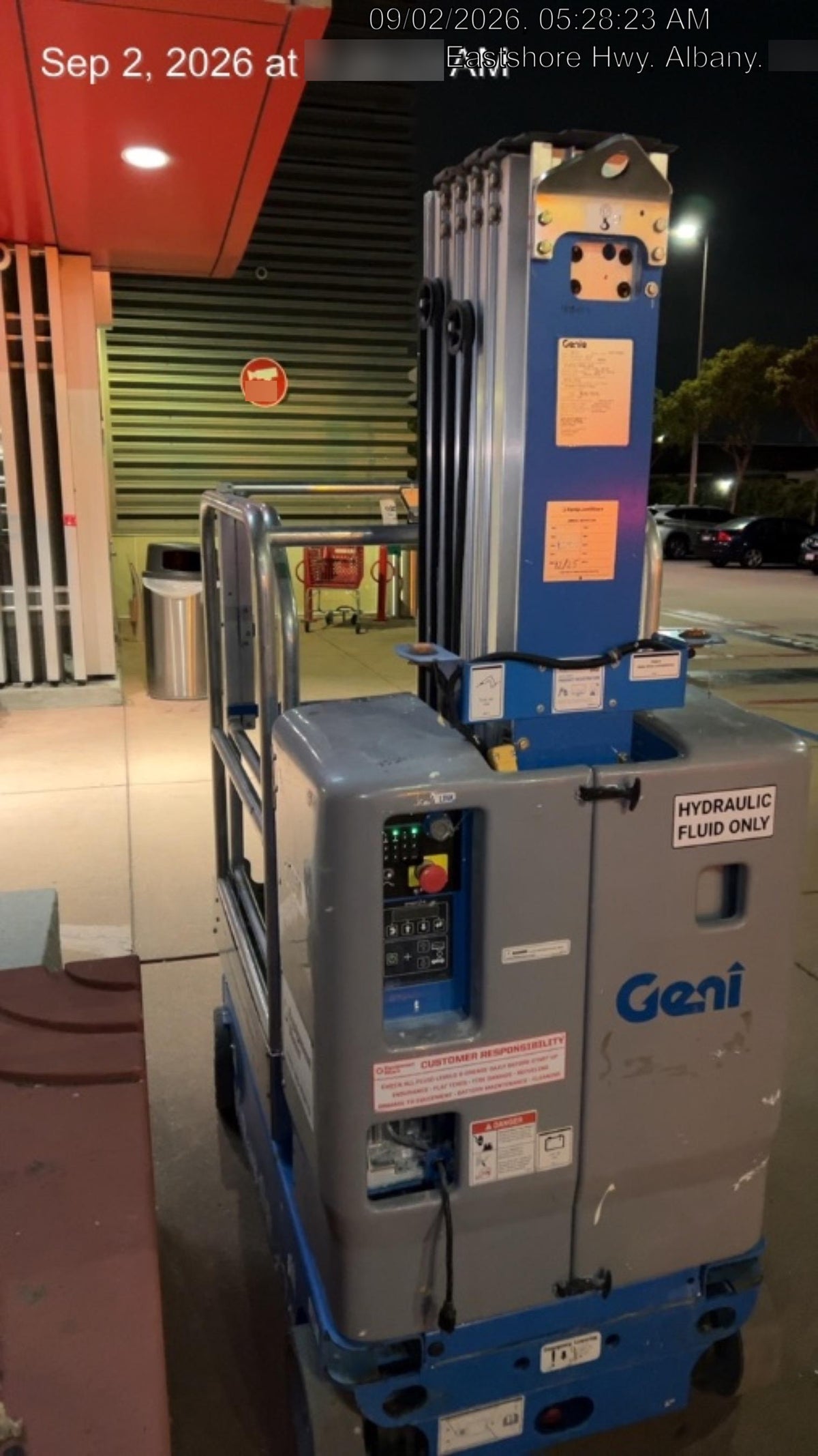 2019 GENIE GR-20