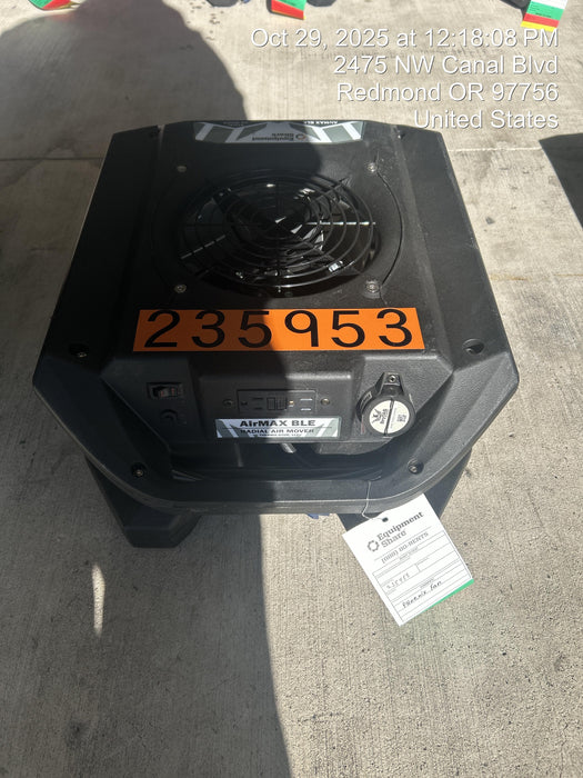 2022 PHOENIX AirMAX Radial Air Mover