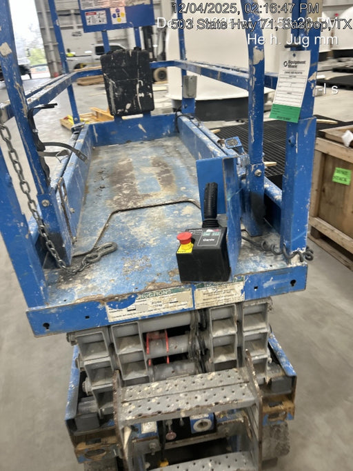 2019 Genie GS-1930 Fixed rails with chain Entry