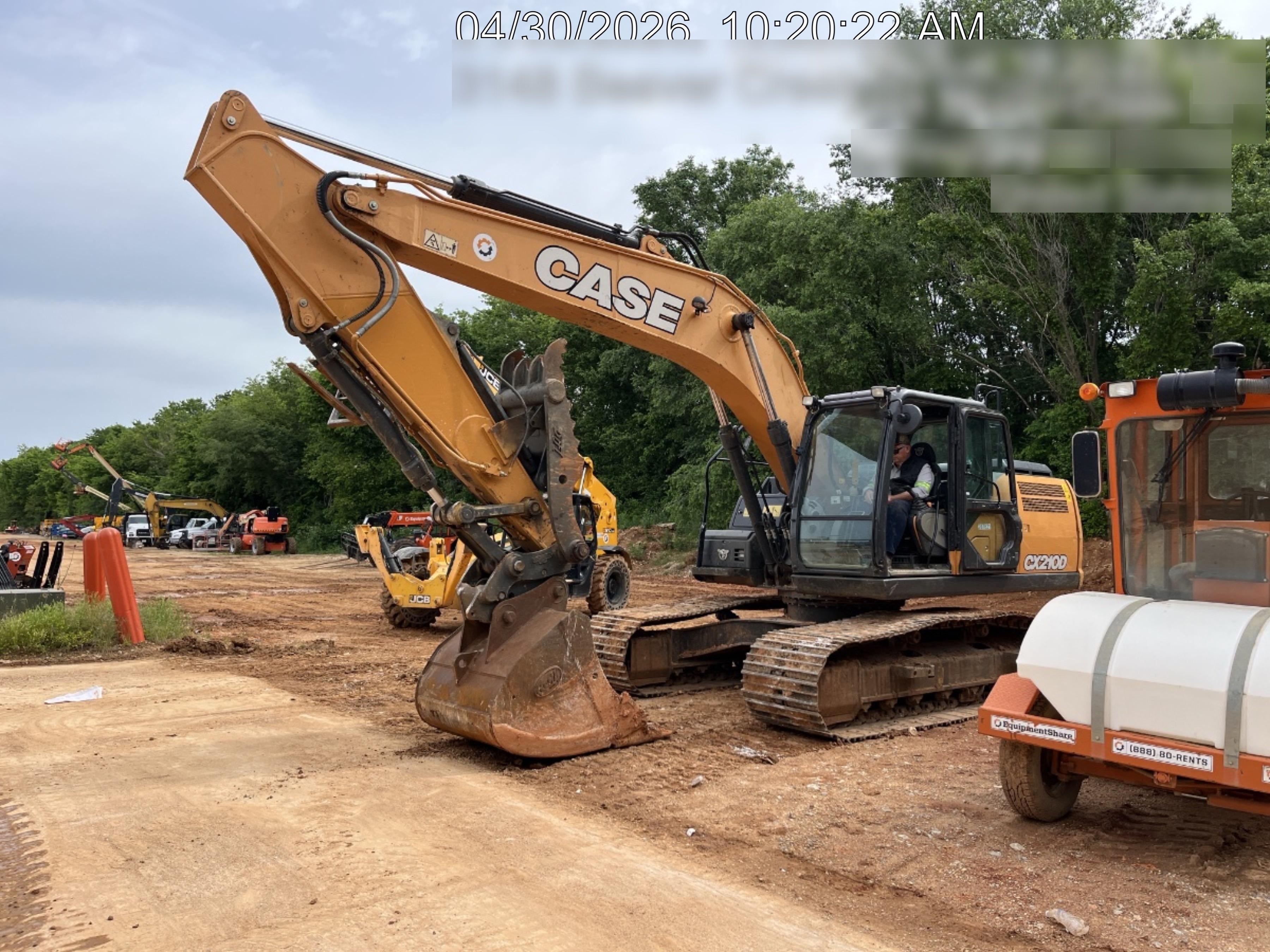 2022 CASE CX210D