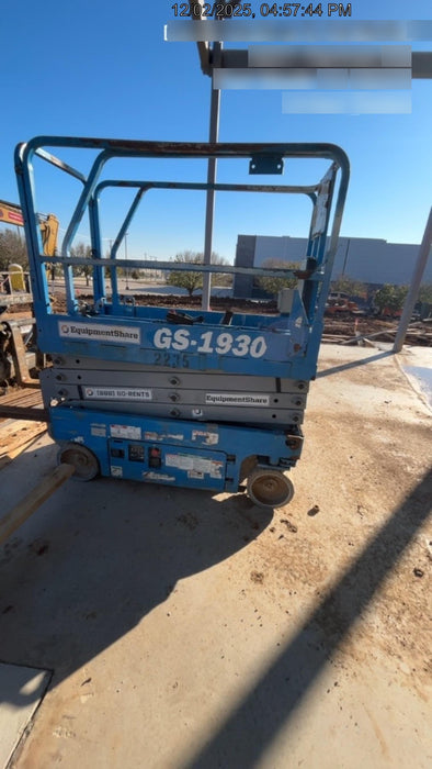 2016 Genie GS-1930 Genie GS1930 Scissor Lift