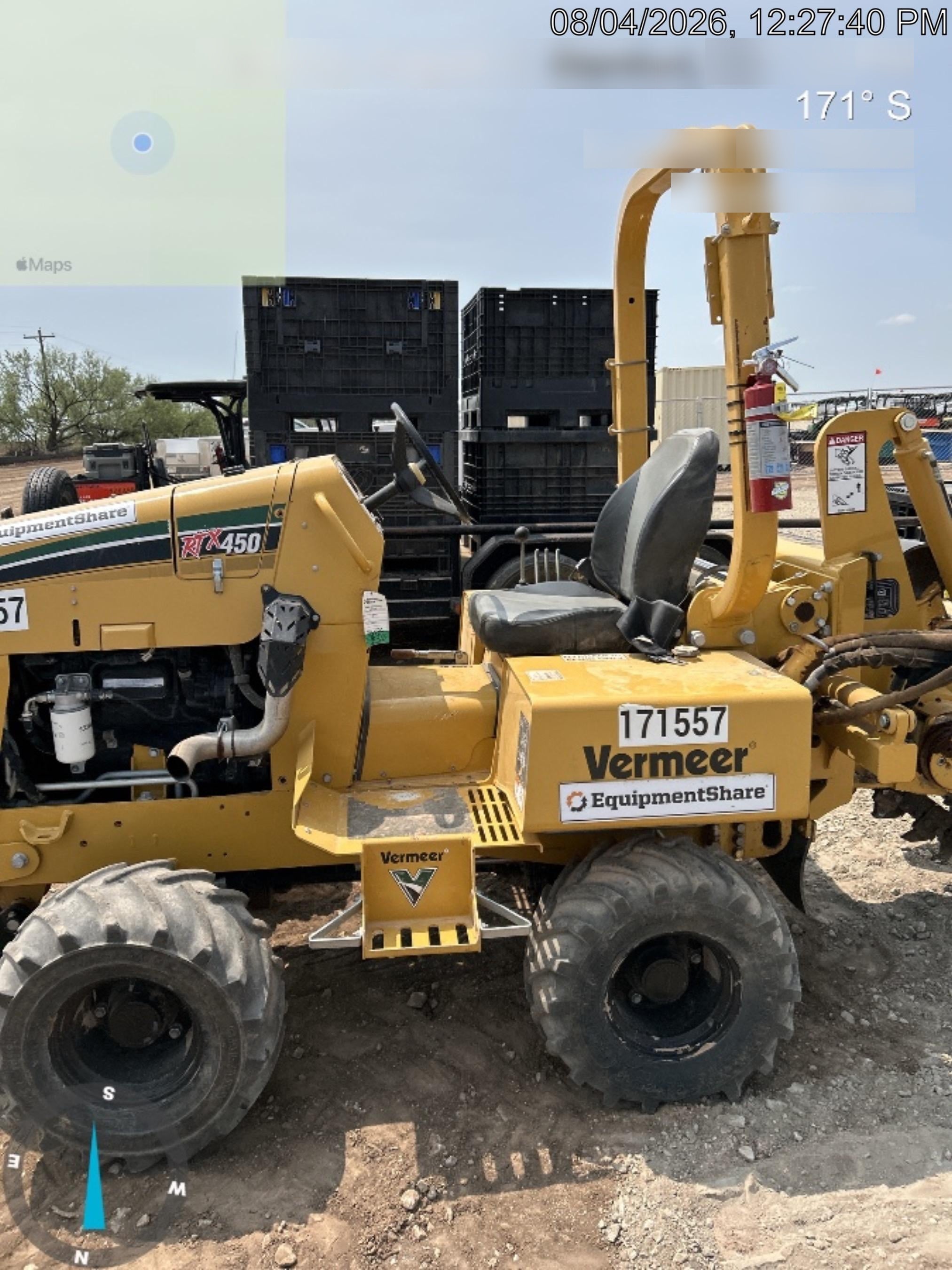 2021 VERMEER RTX450