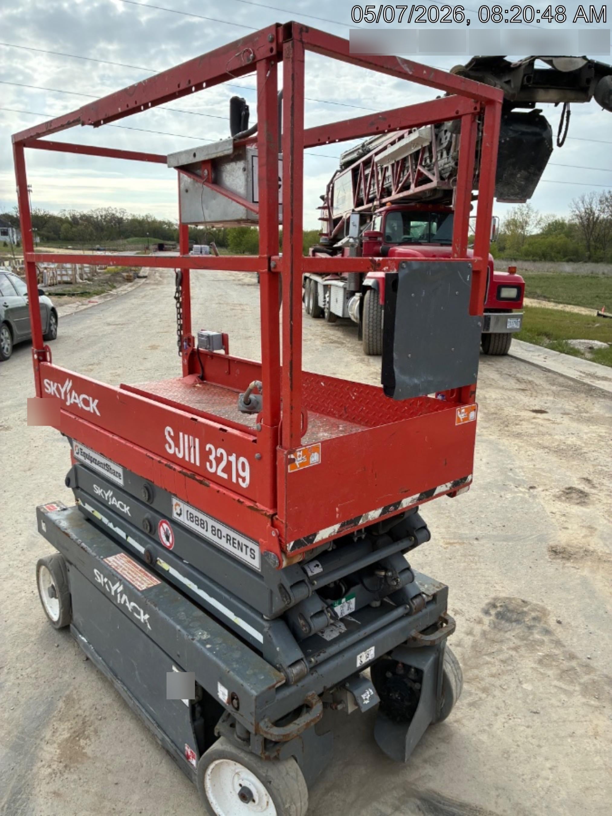 2018 Skyjack SJIII-3219 Standard Rental Specs