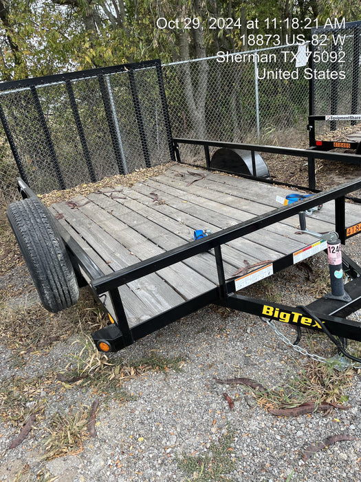 2024 BIG TEX TRAILER 35SA-10 BK4RG