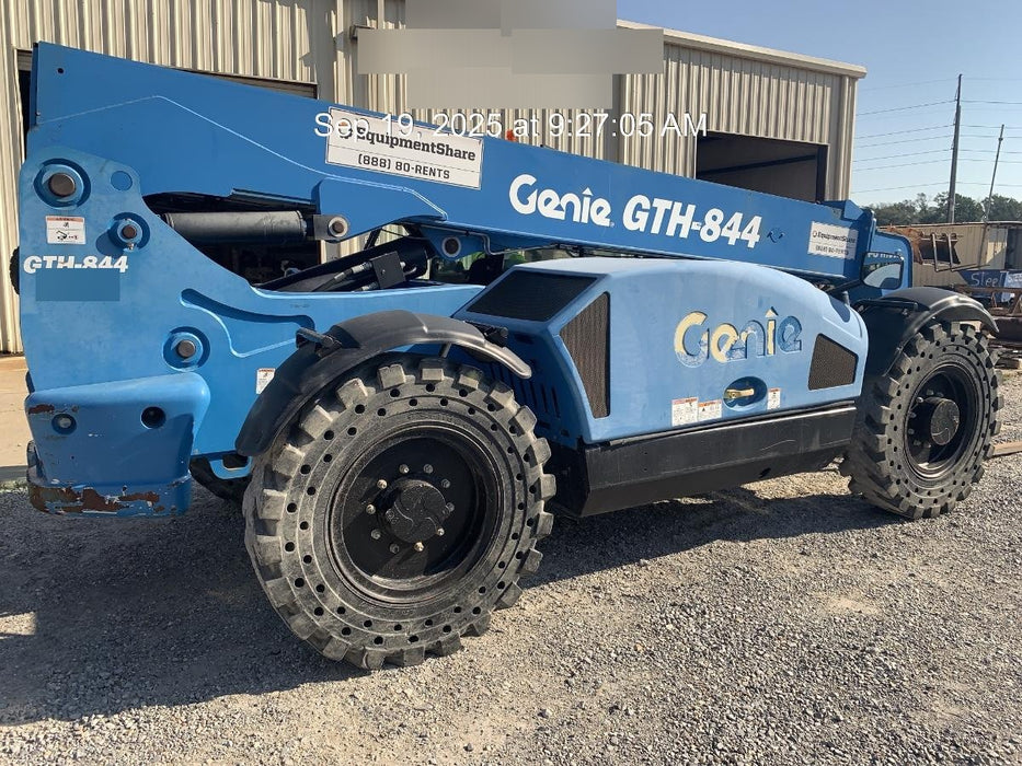2019 Genie GTH-844 Genie GTH-844 w/Enclosed Cab w/HVAC, Work Lights, Solid Tires, Beacon, 60" Carriage and Forks