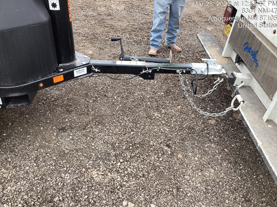 Allmand NLV3GR (4) LED Light Fixture 350W, 23' Vertical Mast, 3kW Prime, Towable, Deep Sea L401, Leveling Jacks, Yanmar T4F 5.8hp