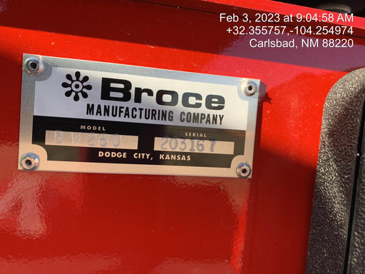 2023 BROCE BW260