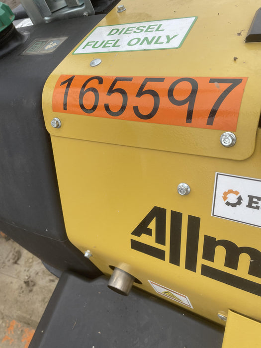 2021 Allmand NLV3GR (4) LED Light Fixture 350W, 23' Vertical Mast, 3kW Prime, Towable, Deep Sea L401, Leveling Jacks, Yanmar T4F 5.8hp