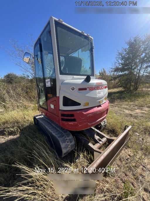 2020 TAKEUCHI TB-235-2CR