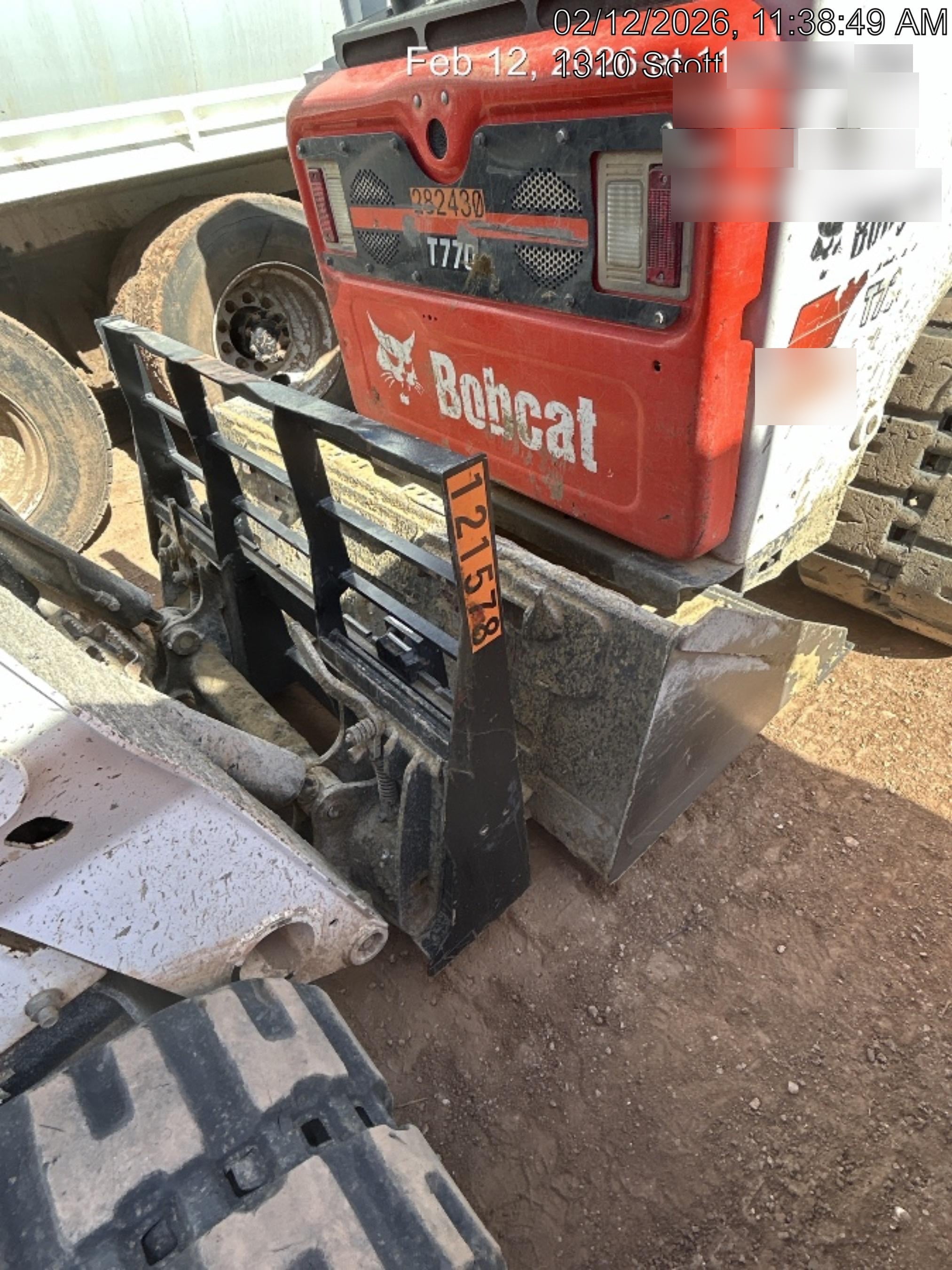 2021 PALADIN 48" Pallet Fork Assembly