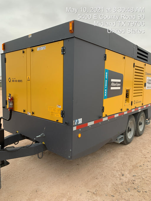 2021 ATLAS COPCO XAS 1800