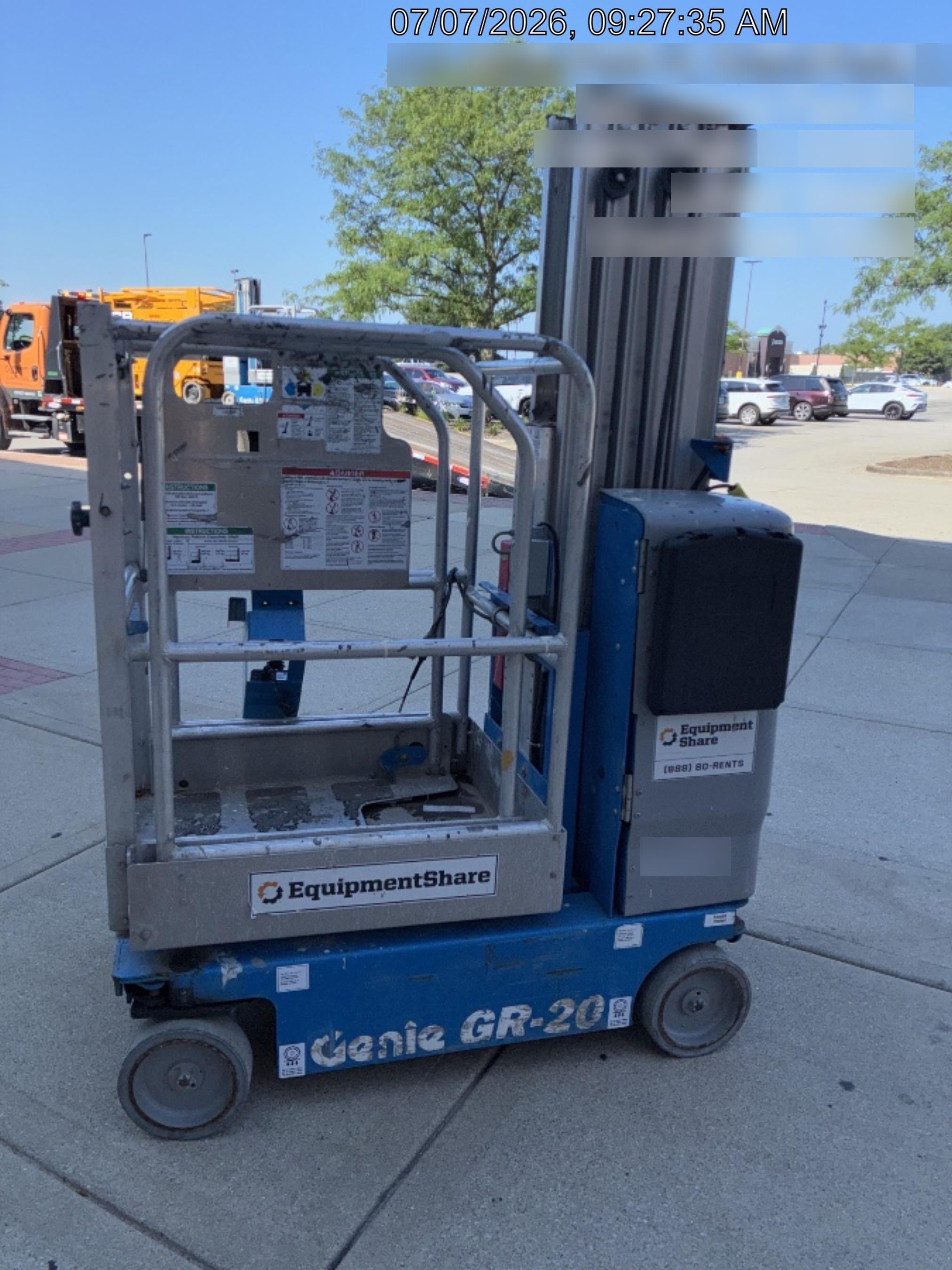 2020 GENIE GR-20