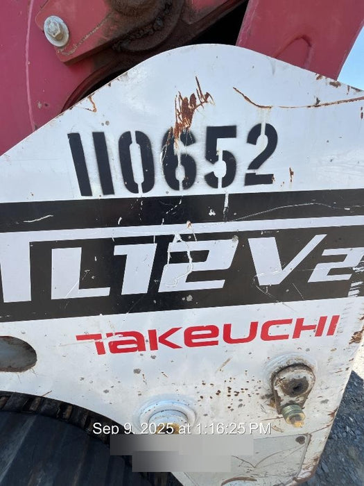 2020 Takeuchi TL12V-2 Cab, Rubber Track