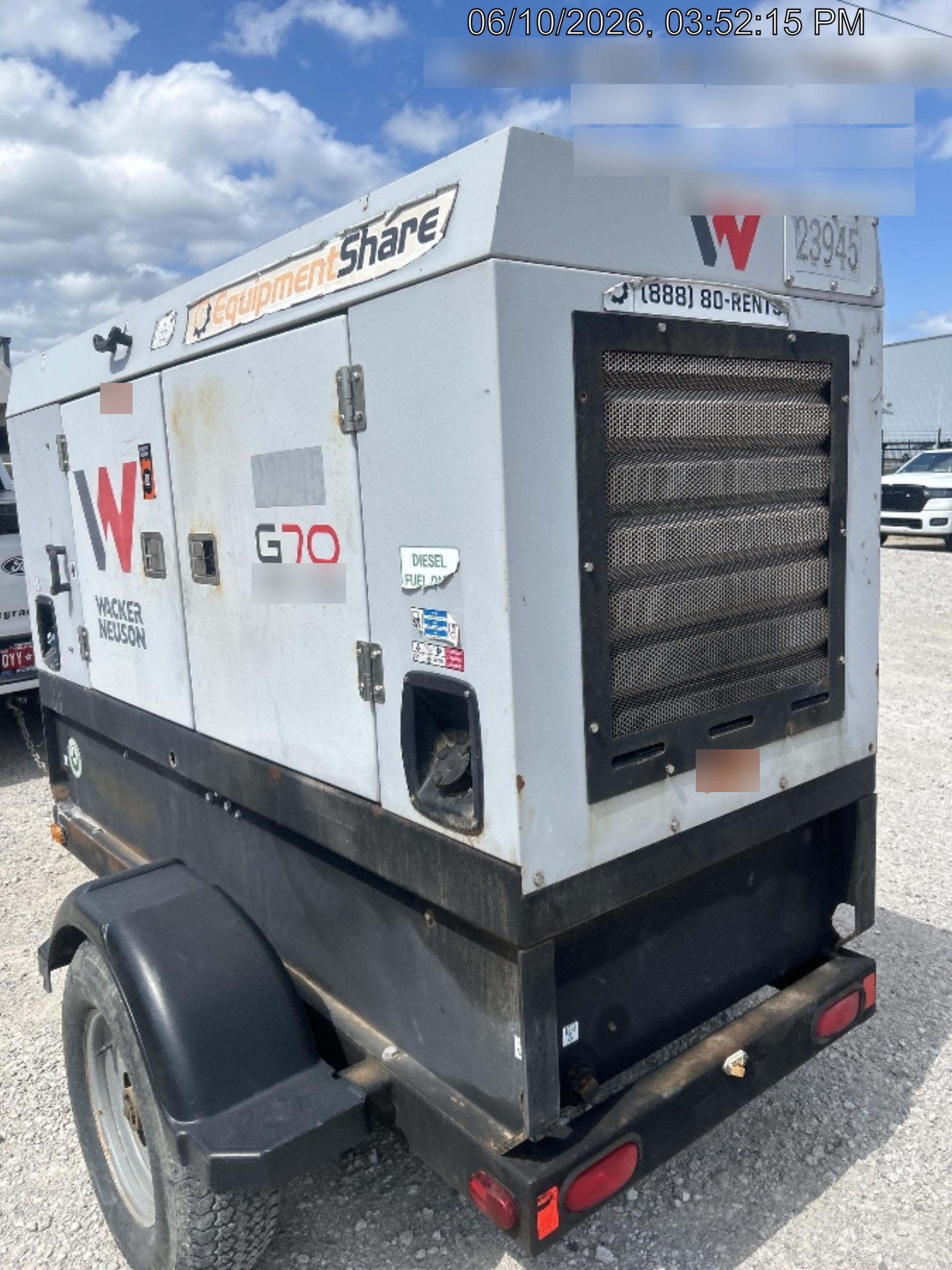 2019 WACKER NEUSON G70