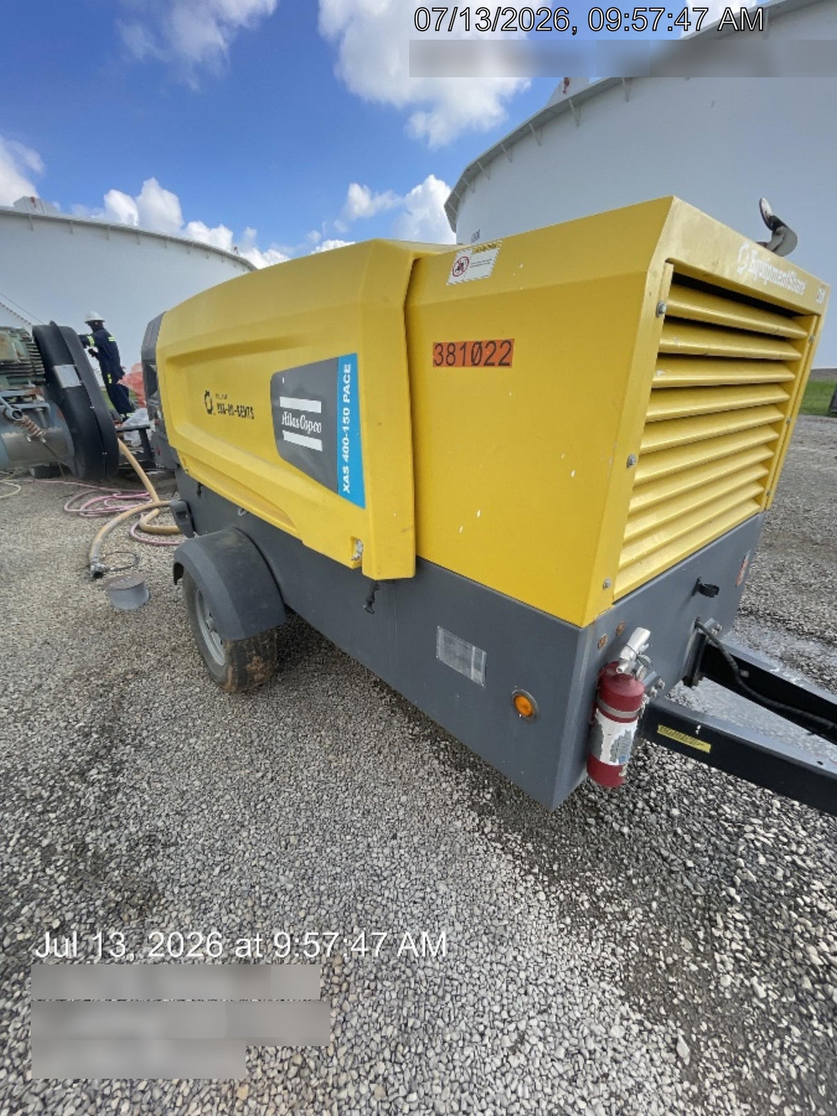2023 ATLAS COPCO XAS 400-150 PACE