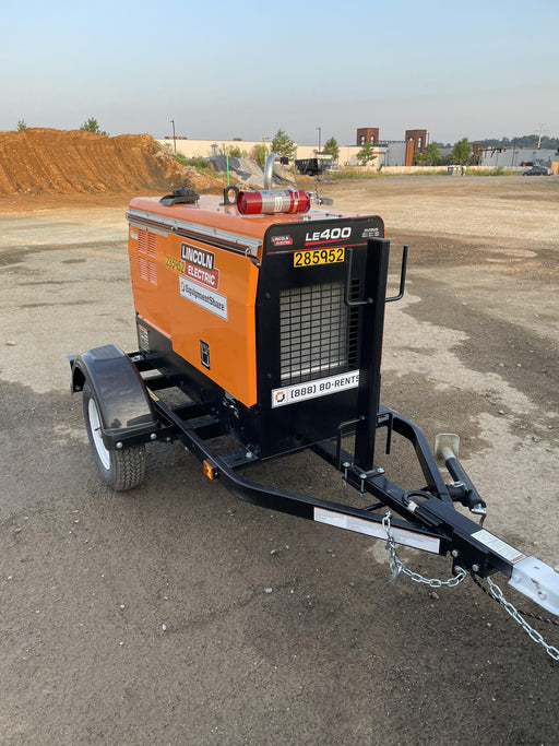 2022 Lincoln Electric LE400 Kubota V1505, Trlr, Cable Rack, Light Kit, ES Decals, T3