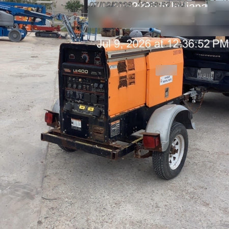 2022 Lincoln Electric LE400 Kubota V1505, Trlr, Cable Rack, Light Kit, ES Decals, T3