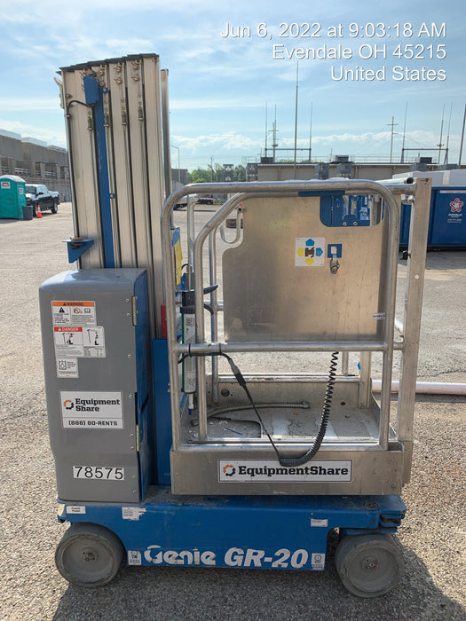 2020 GENIE GR-20