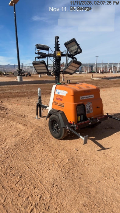 2023 Generac MLT2 Diesel, Flex Switch 120V Input, Powerzone Controller, 
(4) 320W LED Lights, 4kW Generator, 39.9 Gal Fuel Tank, 2" Ball, T3