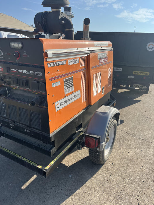 2022 Lincoln Electric Vantage 549X Crosslink Technology, Trailer Mounted, ES Decals, T3