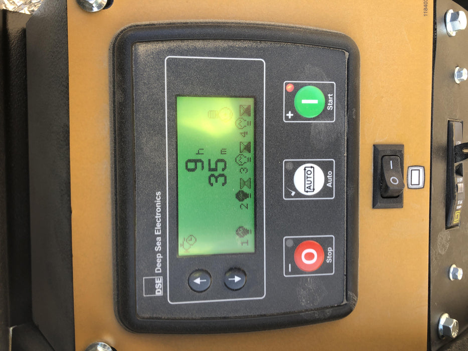 2021 Allmand NLV3GR (4) LED Light Fixture 350W, 23' Vertical Mast, 3kW Prime, Towable, Deep Sea L401, Leveling Jacks, Yanmar T4F 5.8hp