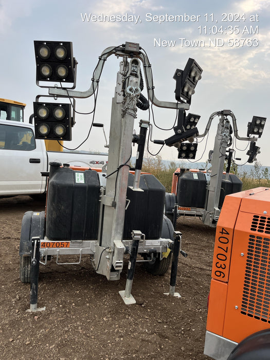 2024 Wanco WLTT-4MM4K Diesel, Deep Sea Controller, Shore Power Plug, Auto Start, (4) 350W LED Floodlights, 4kW Generator, 60 Gal Fuel Tank, 2" Ball, T3