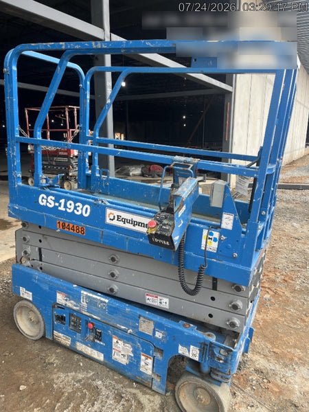 2020 Genie GS-1930 Fixed rails with chain entry gate - Pre A92.20