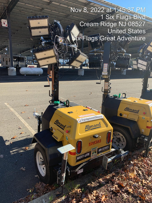 Allmand NLV3GR 3kW Light Plant - LED