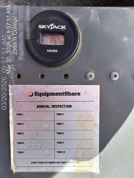 2019 Skyjack SJIII-3219 Standard w/Trojan Batteries