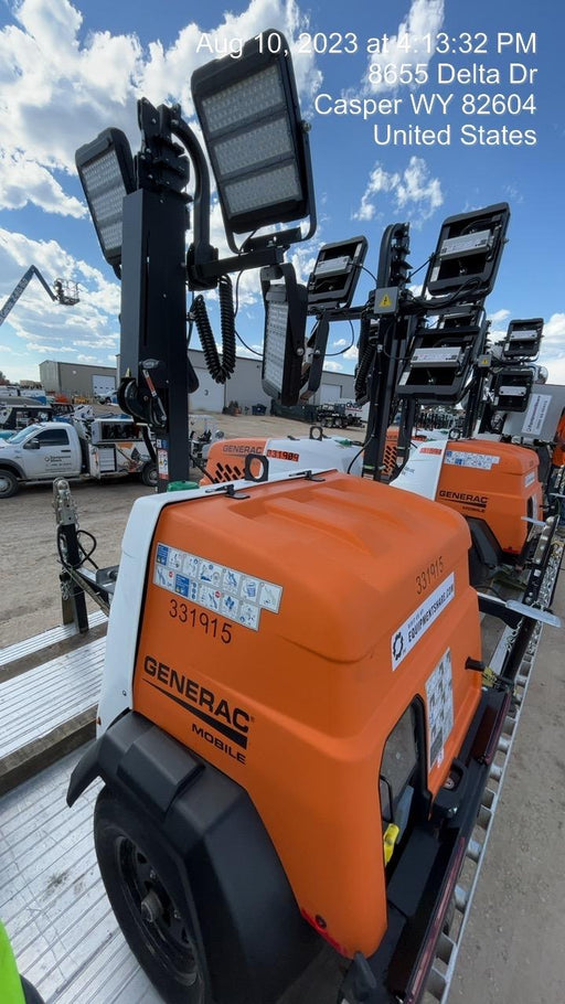 2023 Generac MLT2 Diesel, Flex Switch 120V Input, Powerzone Controller, (4) 320W LED Lights, 4kW Generator, 39.9 Gal Fuel Tank, 2" Ball, T3