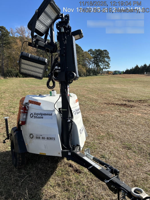 2024 Generac MLT6SKDS-STD4 ELEC WINCH Diesel, Electric Winch Mast, Powerzone Controller, (4) 320W LED Lights, 4kW Generator, 39.9 Gal Fuel Tank, 2" pintle, T3