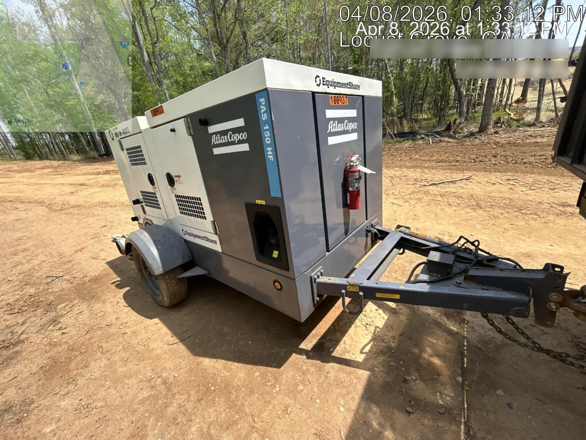 2020 ATLAS COPCO PAS 150 HF CS Enclosed