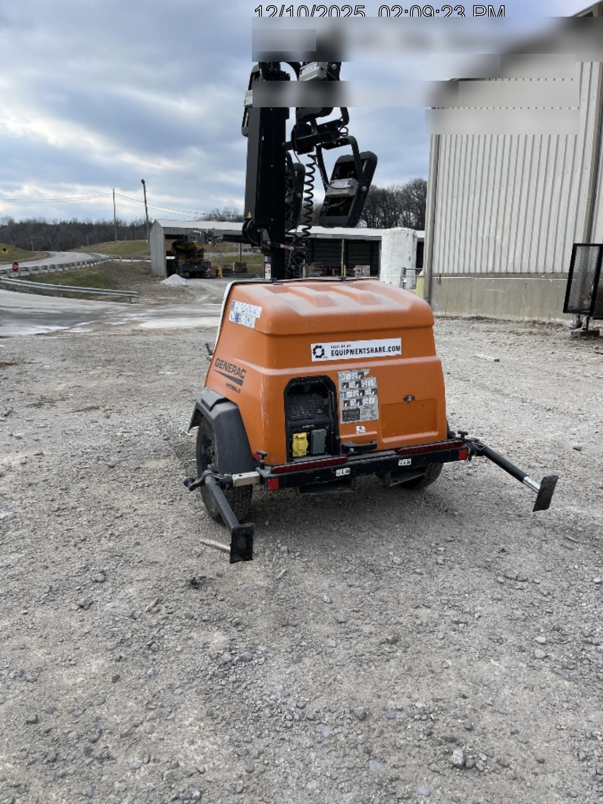 2023 Generac MLT2 Diesel, Flex Switch 120V Input, Powerzone Controller, (4) 320W LED Lights, 4kW Generator, 39.9 Gal Fuel Tank, 2" Ball, T3