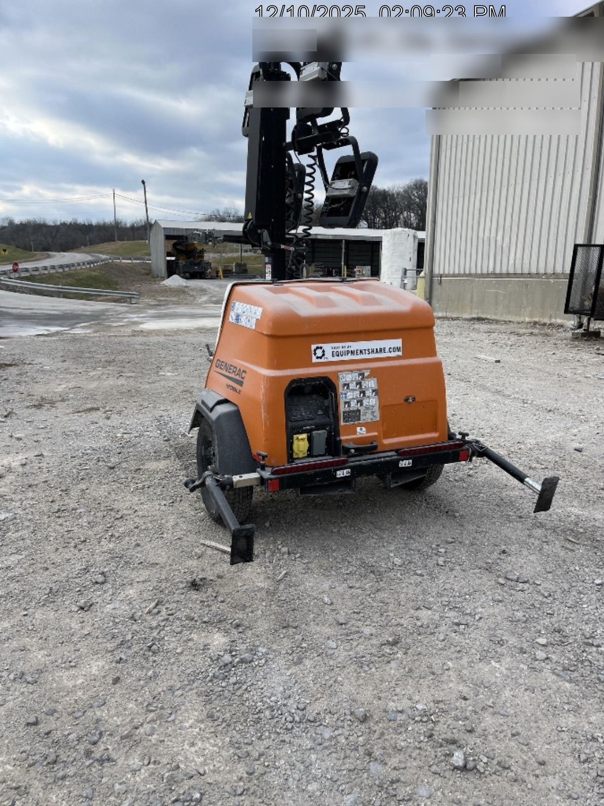 2023 Generac MLT2 Diesel, Flex Switch 120V Input, Powerzone Controller, (4) 320W LED Lights, 4kW Generator, 39.9 Gal Fuel Tank, 2" Ball, T3