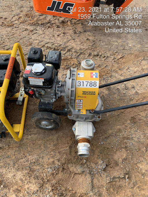 2019 WACKER NEUSON PDT3A