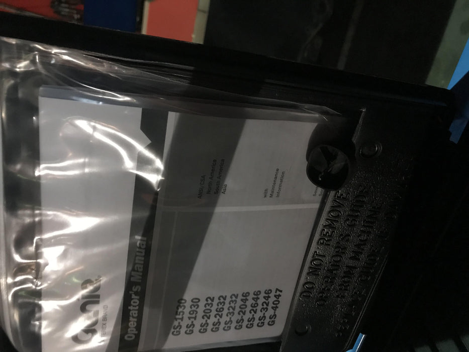 2019 Genie GS-1930 Half Height Swing Gate, 800W Inverter