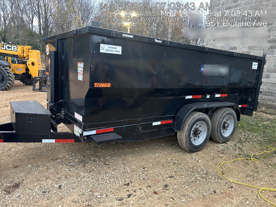 2024 TEXAS PRIDE TRAILERS DT714416KBP