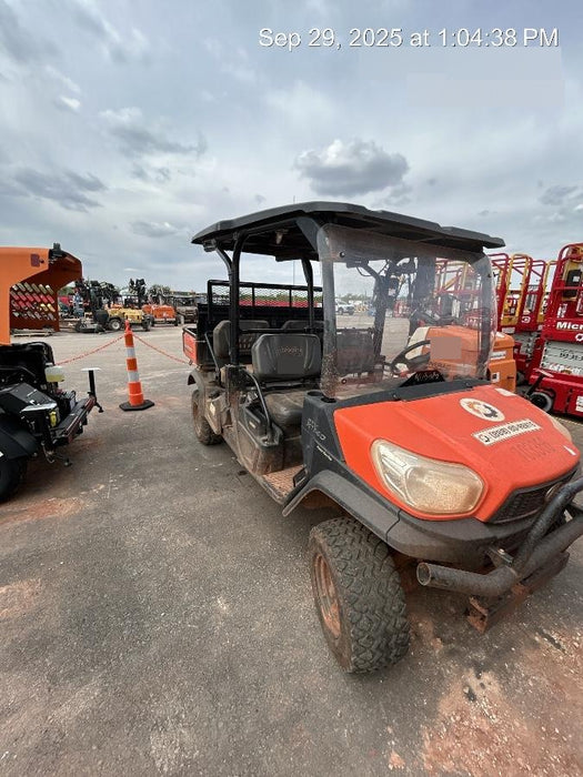 2020 Kubota RTV-X1140W-H 4WD utility cart -LED strobe -Windshield tempered glass -Plastic canopy -Wire harness kit -Backup alarm