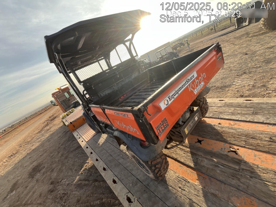 2021 Kubota RTV-X1140W-H Plastic Canopy, Windshield Acrylic Clear, LED Strobe Light, Wire Harness Kit, Back up Alarm