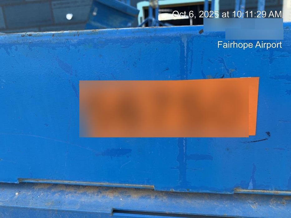 2019 Genie GS-4047 Folding rails with half height swing gate