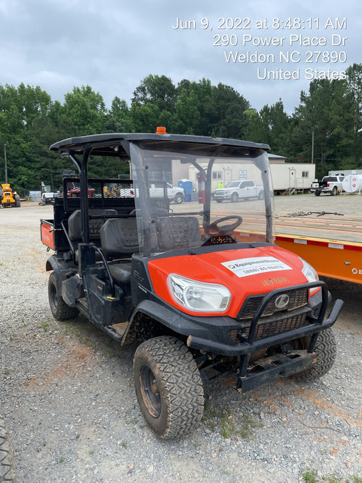 Kubota RTV-X1140W-H Plastic Canopy, Windshield Acrylic Clear, LED Strobe Light, Wire Harness Kit, Back up Alarm