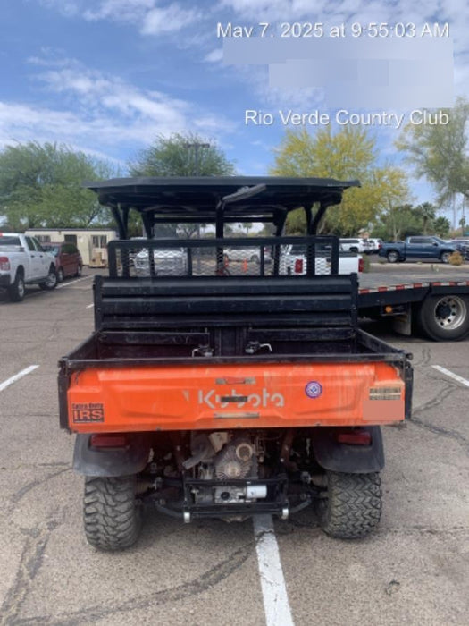 2022 Kubota RTV-X1140W-H Plastic Canopy, Windshield Acrylic Clear, LED Strobe Light, Wire Harness Kit, Back up Alarm